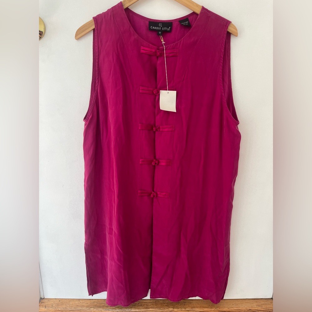 Carole Little silk set NWT